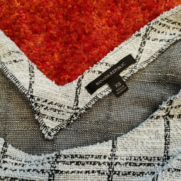 Banana Republic shirt xs Black/White - Picture 3 of 3